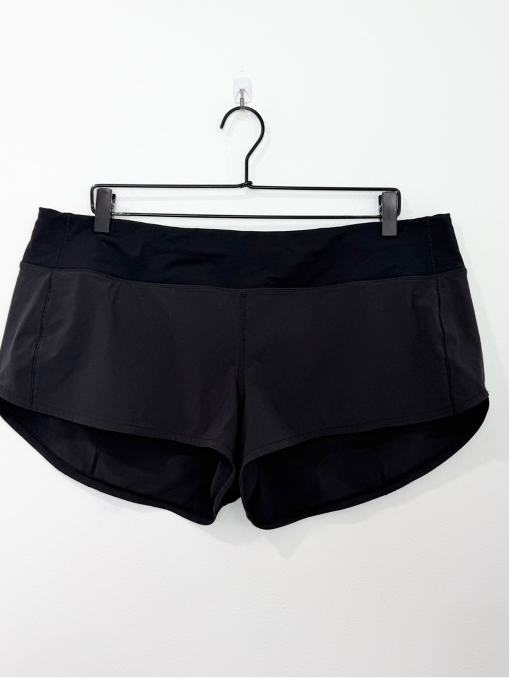 Lululemon Speed Up Short 2.5" Black Running Training Size 14 - Picture 3 of 7